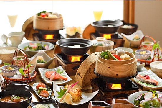 1日の元氣は朝食から。花巻の朝ごはん