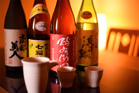 岩手の地酒をご用意しております