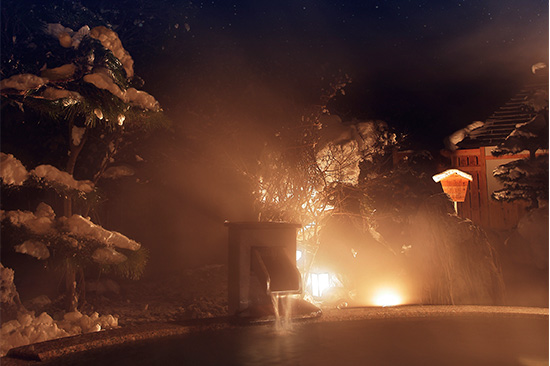 星空を見ながらゆっくりと